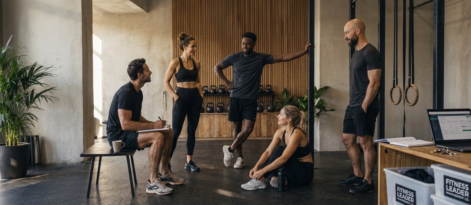 Équipe FireFits en salle de sport